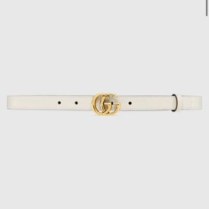Gucci Double G Leather Belt